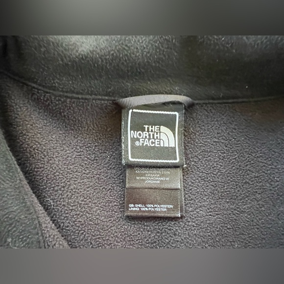 NORTH FACE BLACK FLEECE SWEATSHIRT JACKET SHELL FULL ZIP XL - Picture 8 of 8